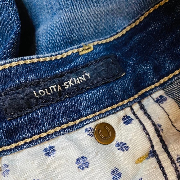 Lucky Brand Lolita Womens ORTA Premium blue jeans size 12/31 - Picture 7 of 11